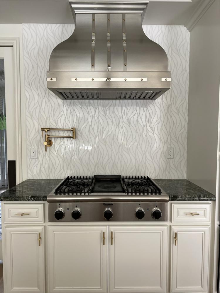 white wood cabinet kitchen