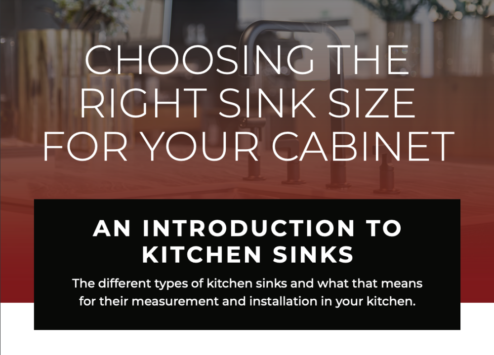 How To Measure Your Under Sink Cabinets