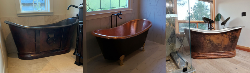 copper tubs