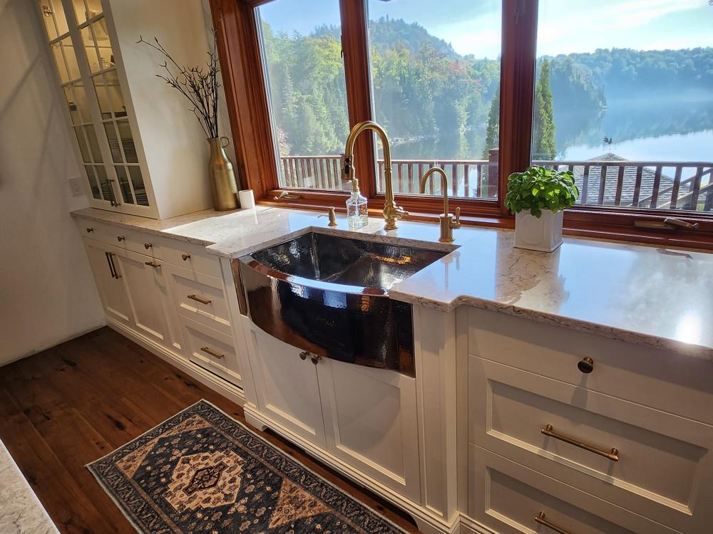 kitchen with natural light