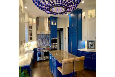 How To Make A Statement With A Blue Kitchen Cabinets
