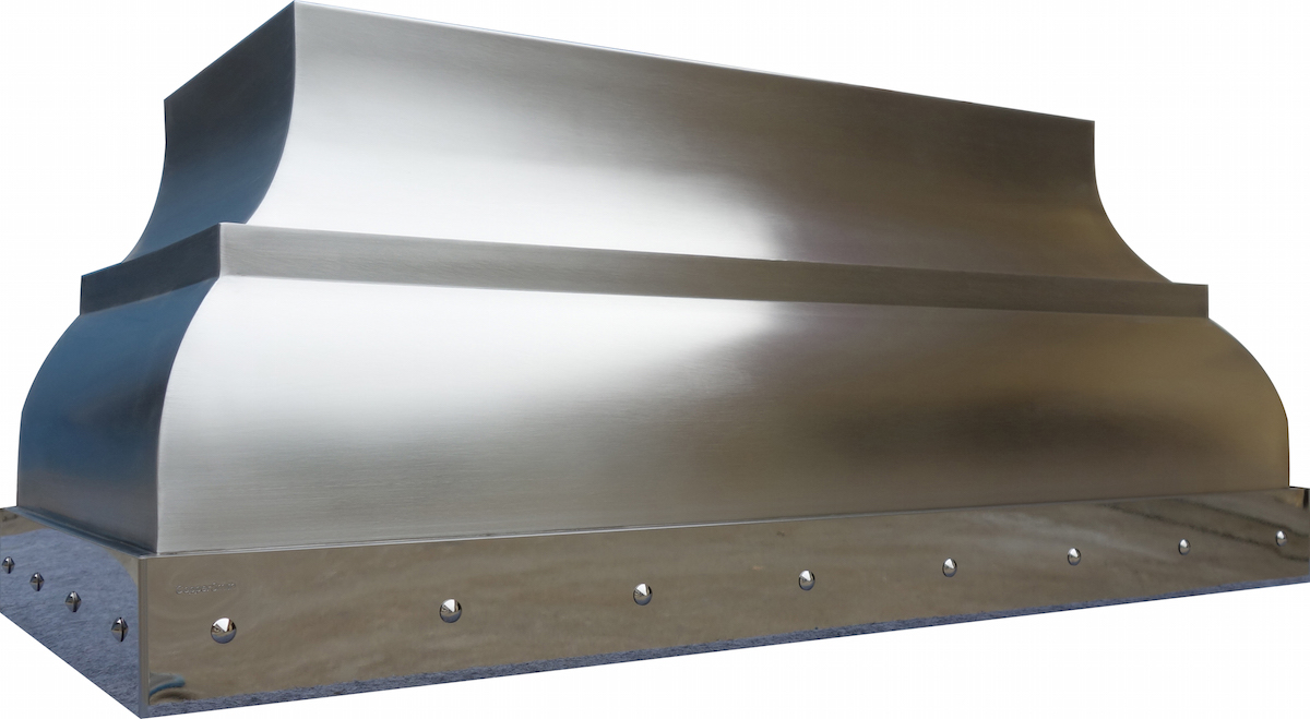 mirror polished range hoods