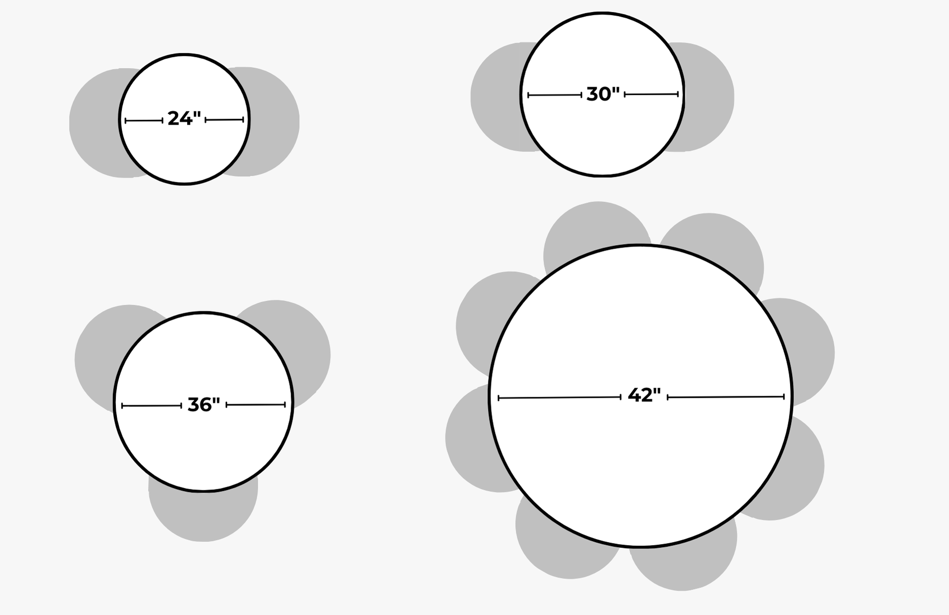 table size guide