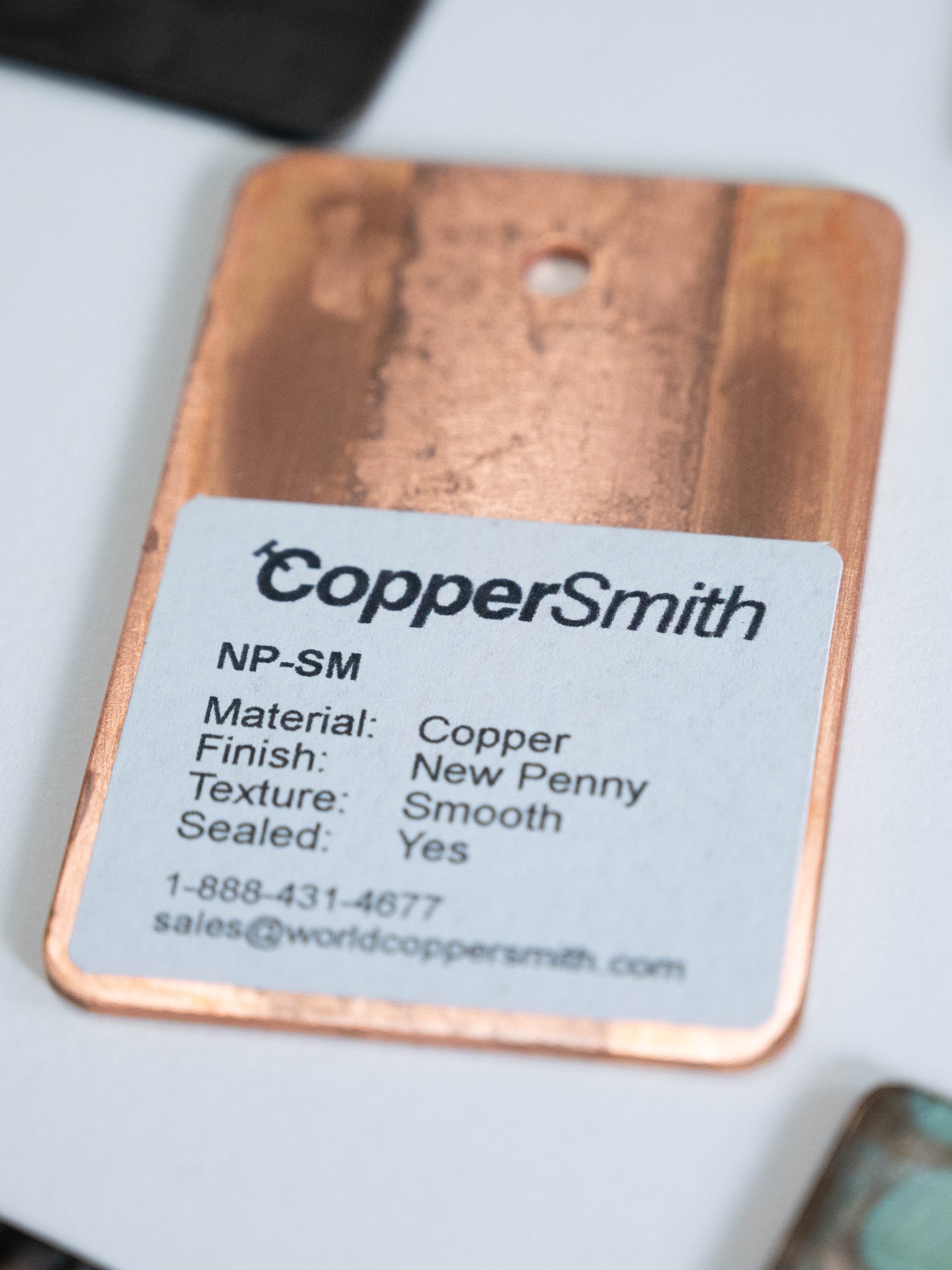 copper sample
